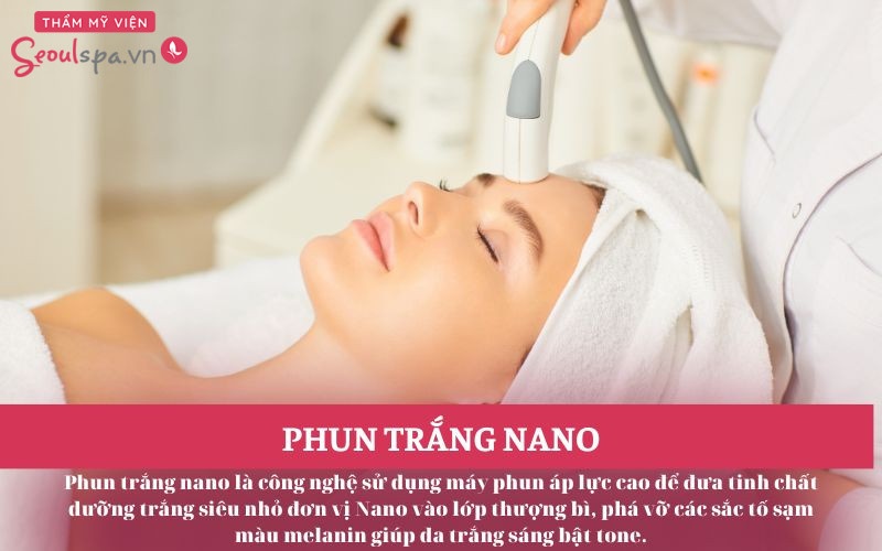 Phun trắng nano là gì? Giá bao nhiêu tiền? Giữ được bao lâu?