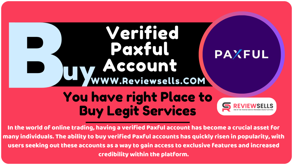Buy Verified Paxful Account - Best Level 3 Verified