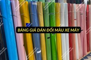 Bảng giá dán đổi màu xe máy chi tiết tại TP.HCM -         Nguyễn Decal - Chuyên Dán Keo Xe Design Tem Xe Decal Tem Xe Nguyễn Decal