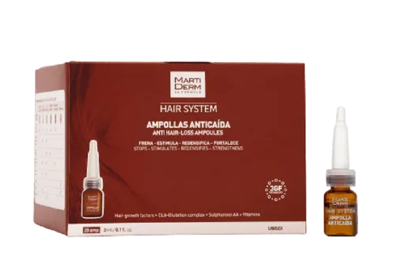 Discover the Advantages of Martiderm Hair System Anti Hair Loss Ampoules | Vipon