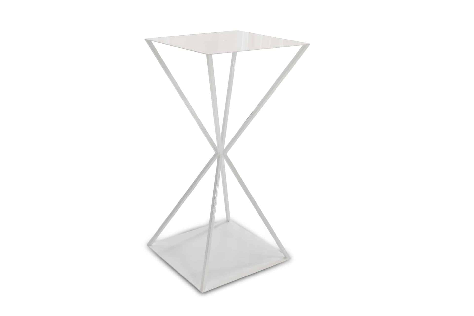 X-FRAME PEDESTAL | Modern Event Rental