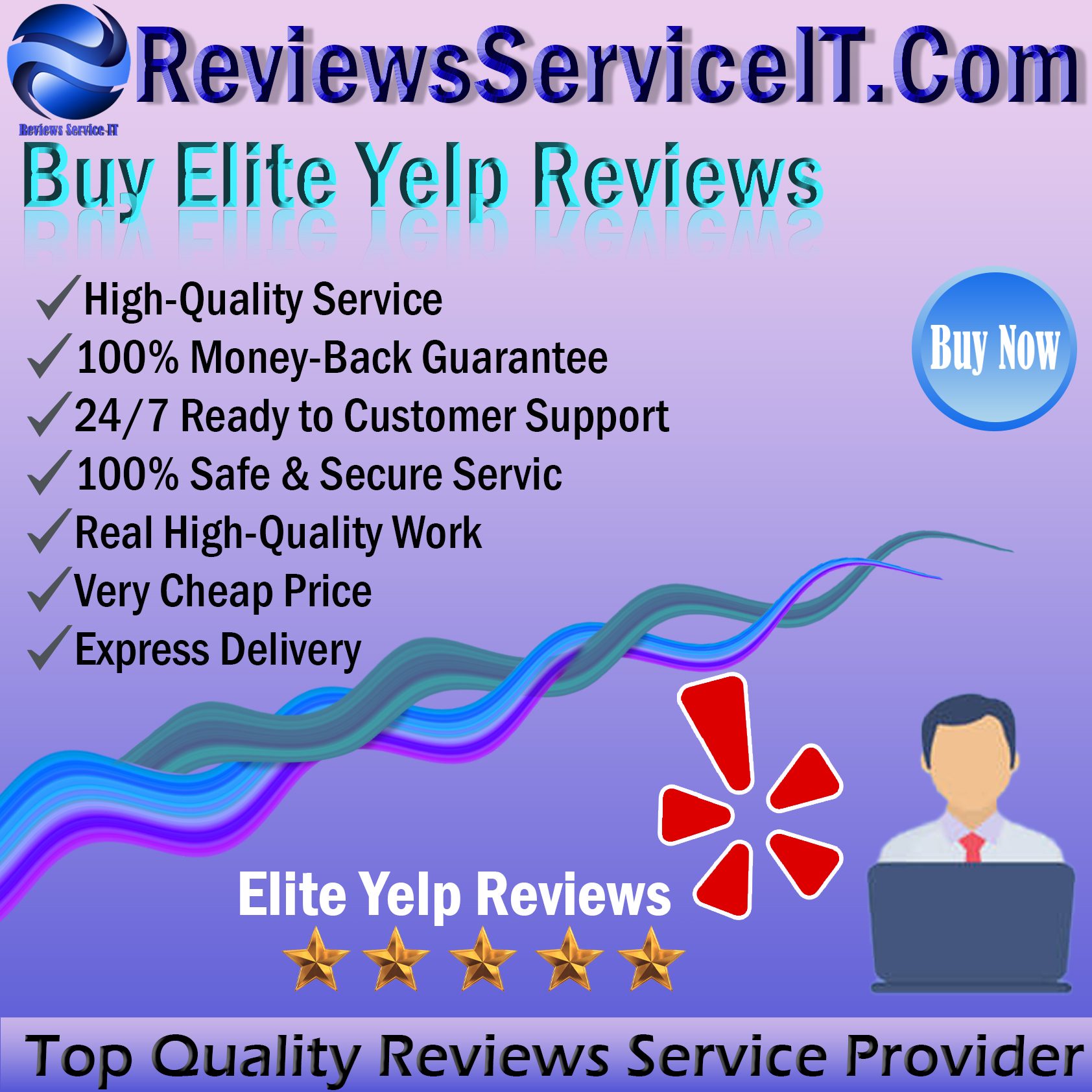 Buy Elite Yelp Reviews - 100% Real Permanent Positive , Non-drop Reviews