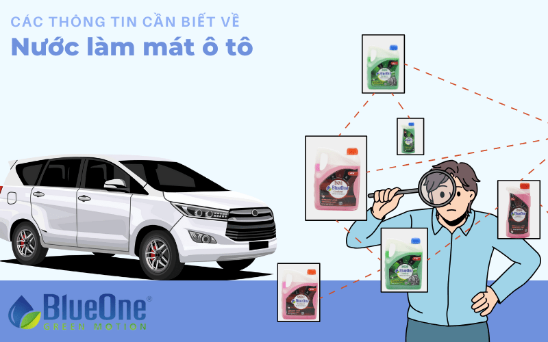 Tất tần tật thông tin cần biết về dung dịch làm mát xe ô tô - BlueOne Việt Nam