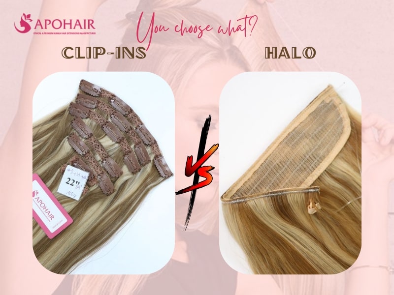 Halo vs Clip-In Hair Extensions: Which Is Right for You?