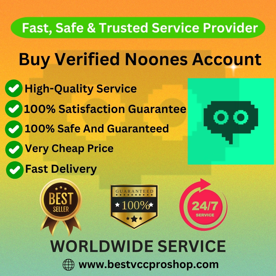 Buy Verified Noones Account - Bestvccproshop