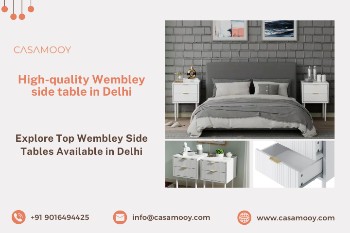 Casamooy — Explore Top Wembley Side Tables Available in Delhi