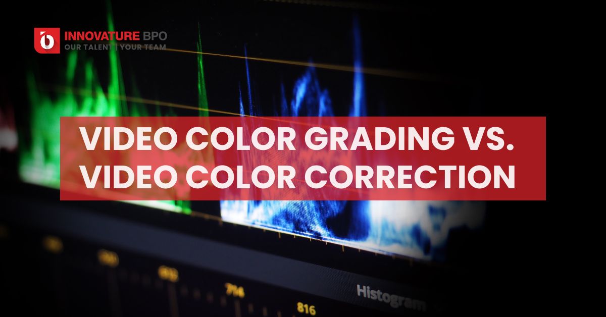 Video color grading vs. video color correction