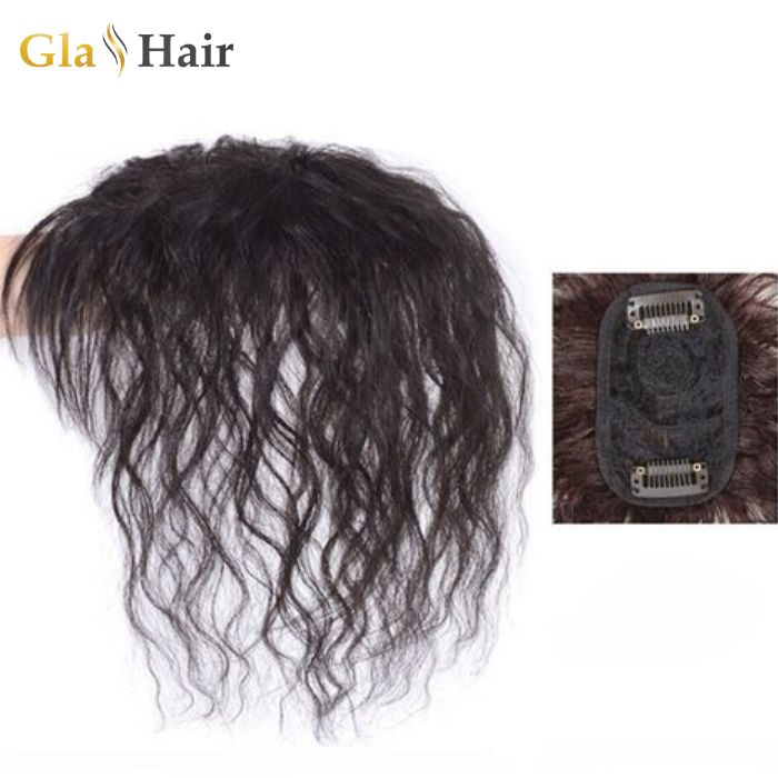 Clip In Hair Topper - High-Quality Raw Virgin Human Hair