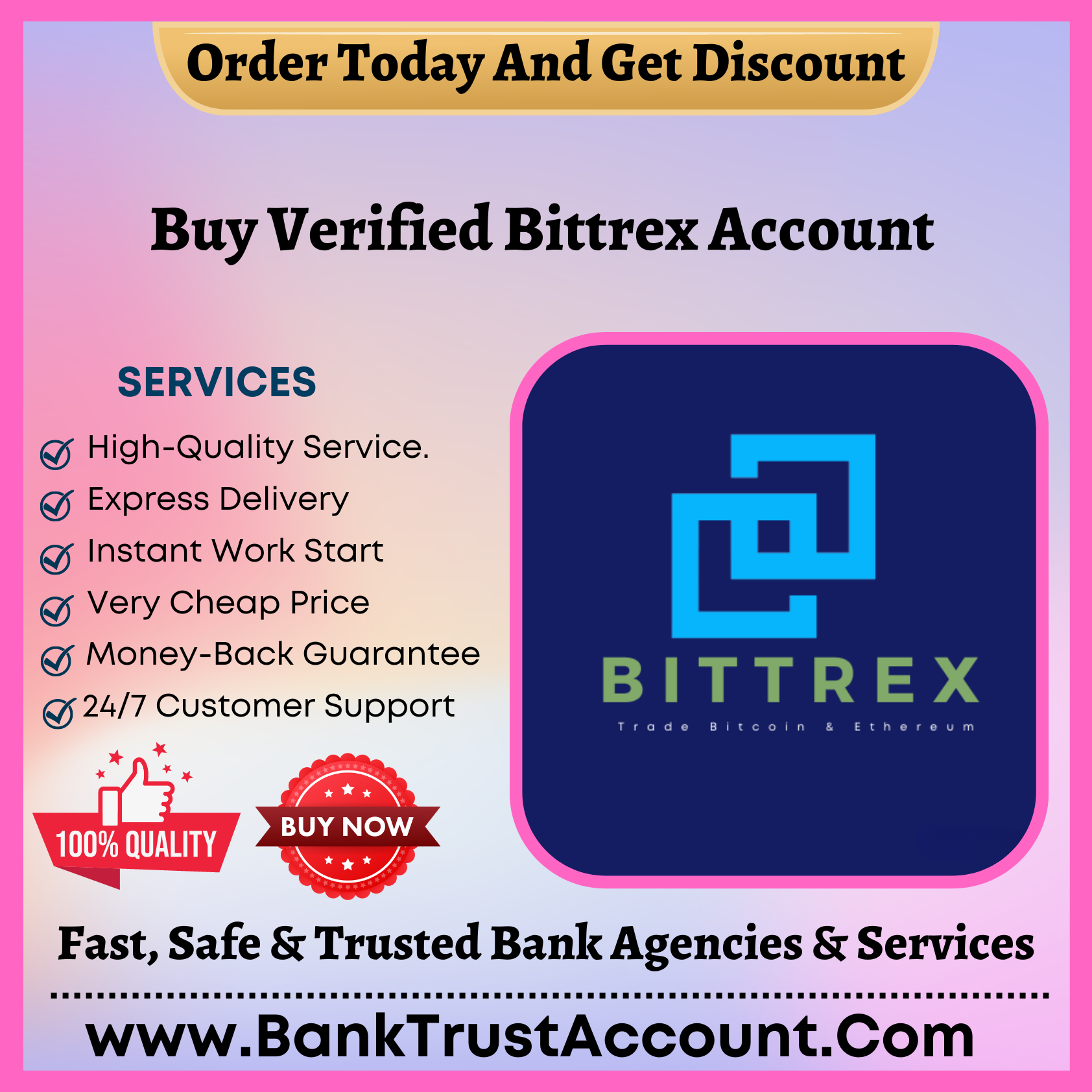 Buy Verified Bittrex Account - (Personal & Business)