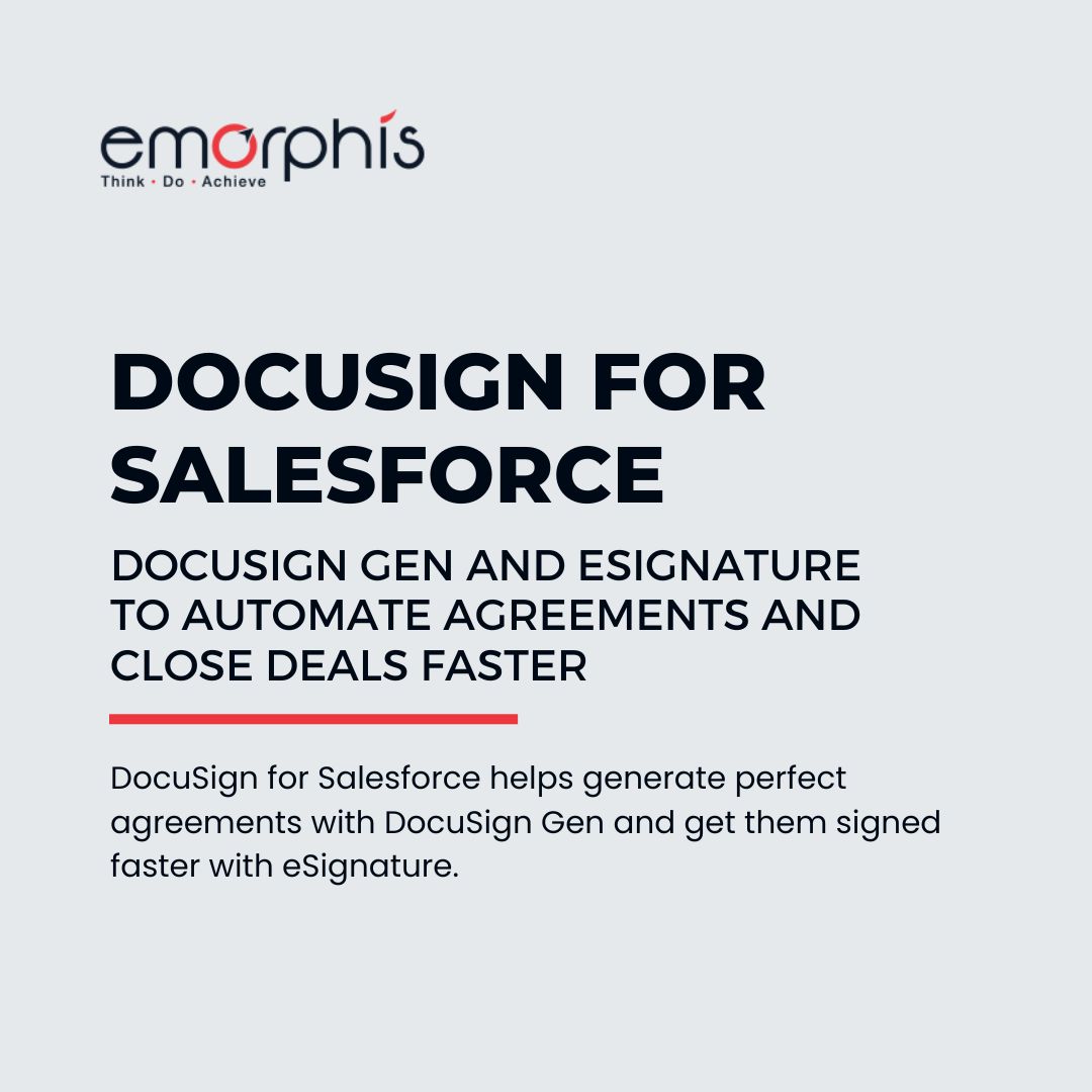 DocuSign for Salesforce – DocuSign Gen and eSignature