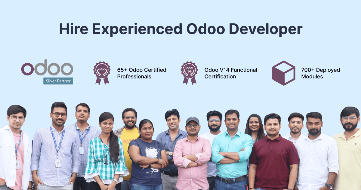 Hire Odoo Developers | Certified 65+ Odoo Developers