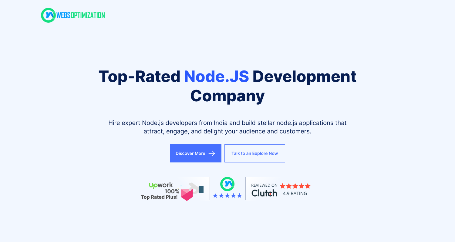 Node.JS Development Company in India, USA | Node.JS Development Services