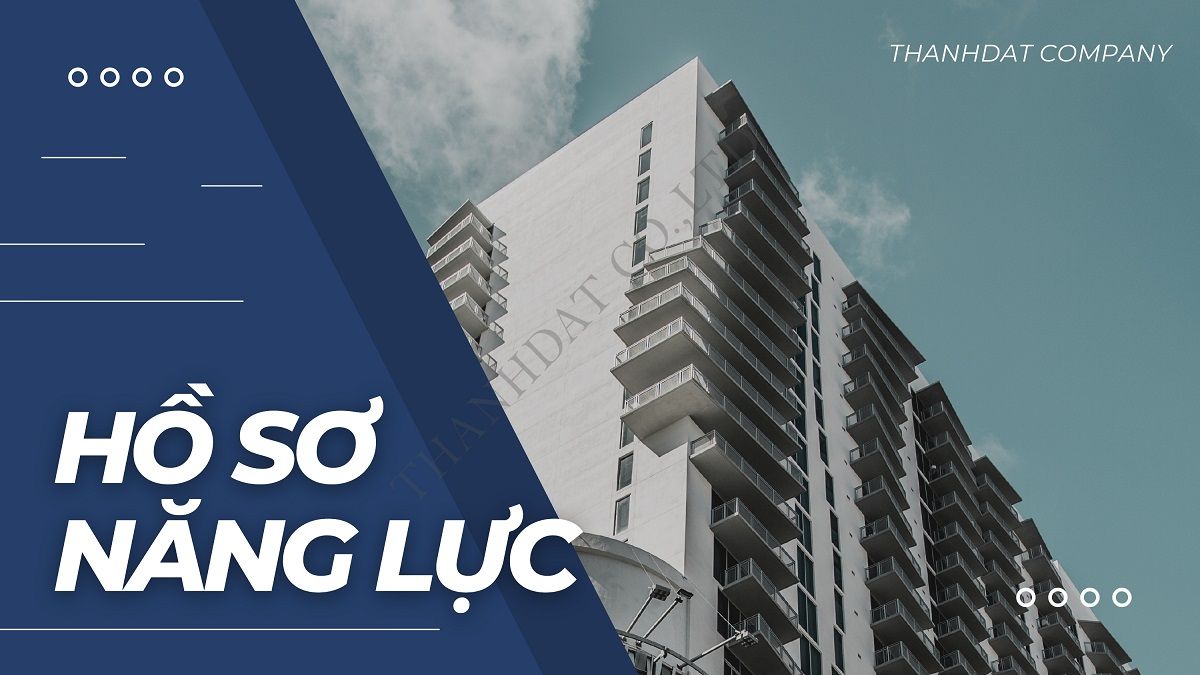 Hồ sơ năng lực Máy bơm Thành Đạt | Hồ sơ năng lực