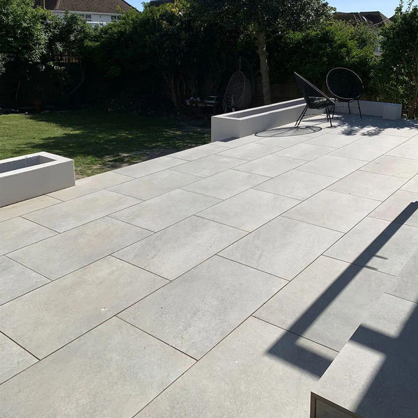 Elegant and Durable Camel Dust Indian Sandstone Paving Slabs