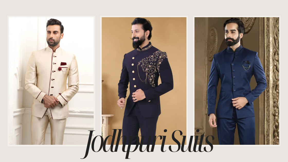 Exploring the Regal Side of Designer Jodhpuri Suits For Men