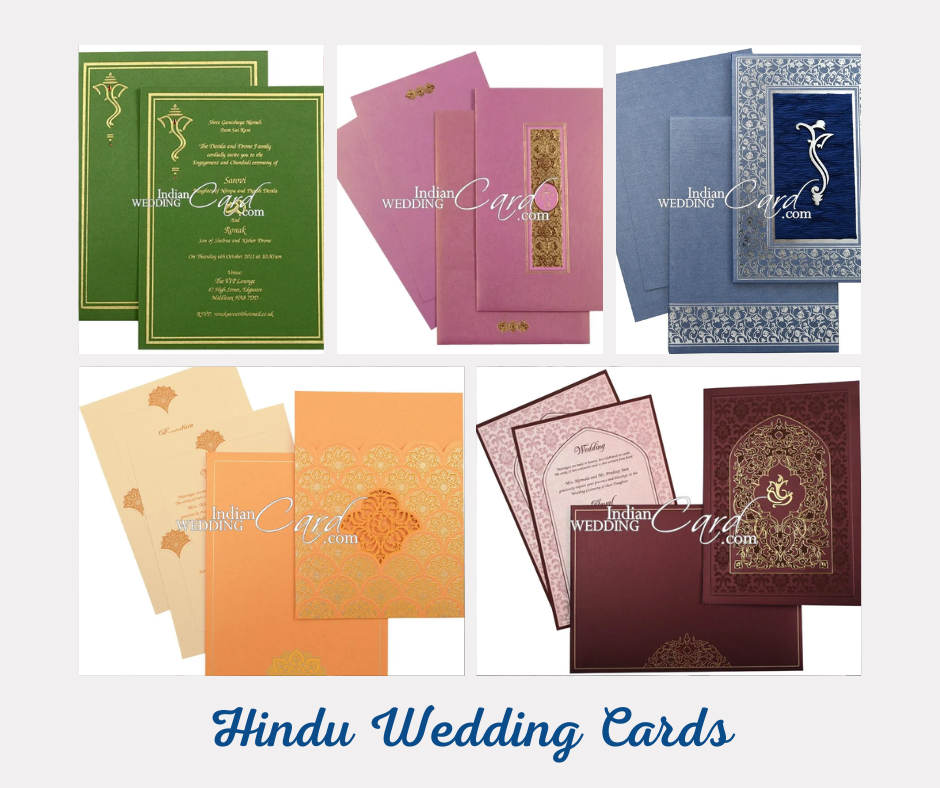 Off-beat Designs: 4 Exclusive Hindu Wedding Invitation Designs | Indian Wedding Card's Blog