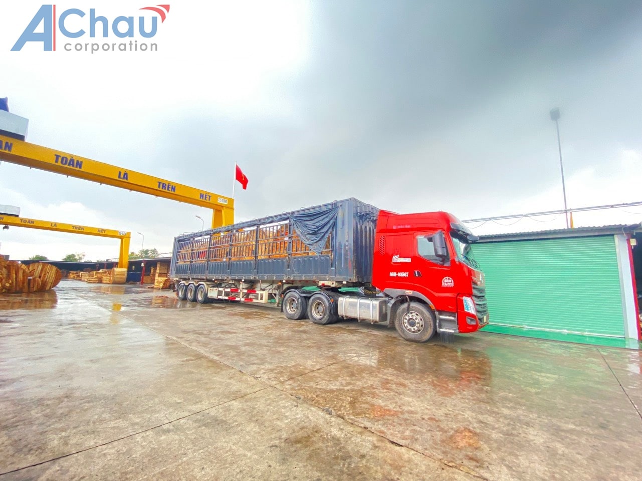 Vận chuyển hàng hóa Tp.HCM đi Nghệ An bằng xe container