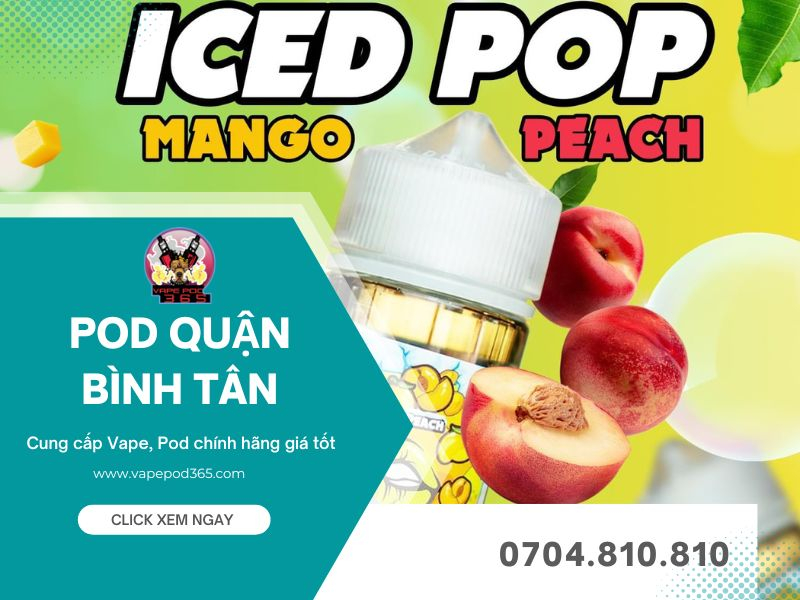 Vape Pod Quận Bình Tân Chính Hãng, Bao Test | Vape Pod 365