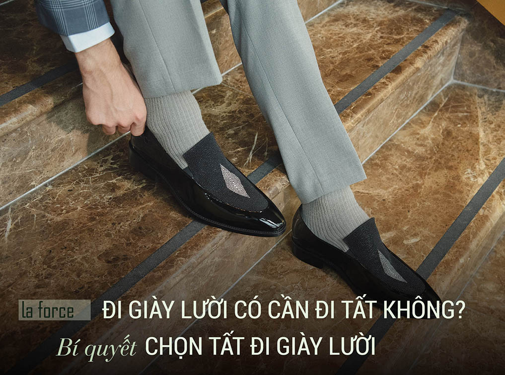 Giày lười đi tất gì? Bí quyết chọn tất đi giày lười trẻ trung hiện đại