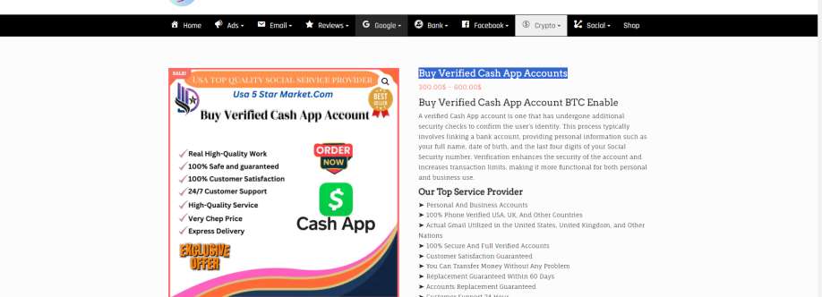 Buy Verified Cash App Accounts