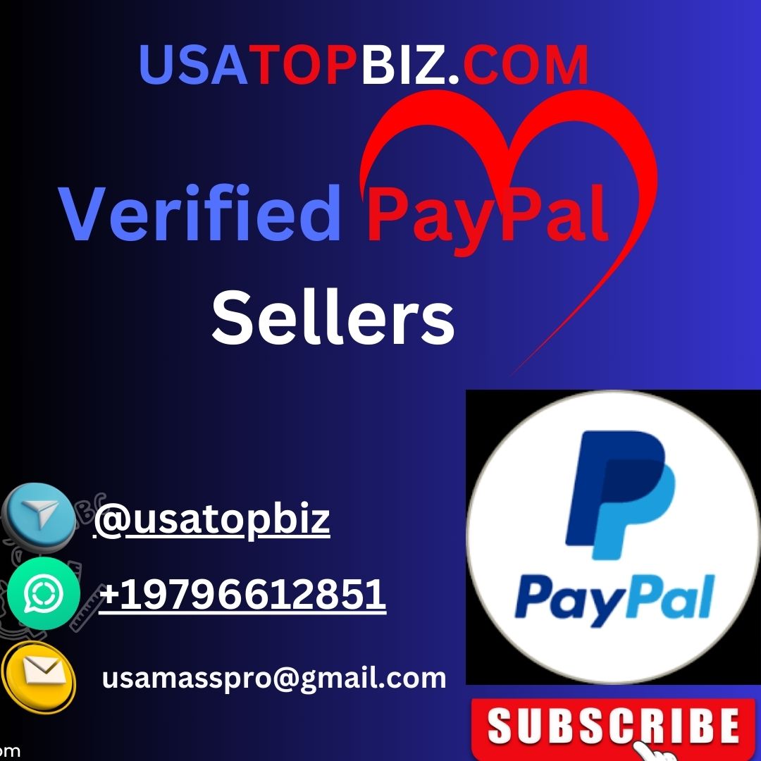 1. Buy Verified PayPal Accounts USA UK(Old & New Seller)BEST SITE