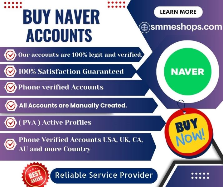 Buy Naver Accounts - Business or Personal Use