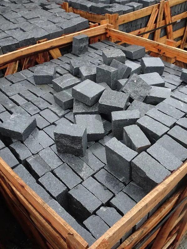 Improve Your Outside Area With Black Granite Paver Slabs’ Elegance