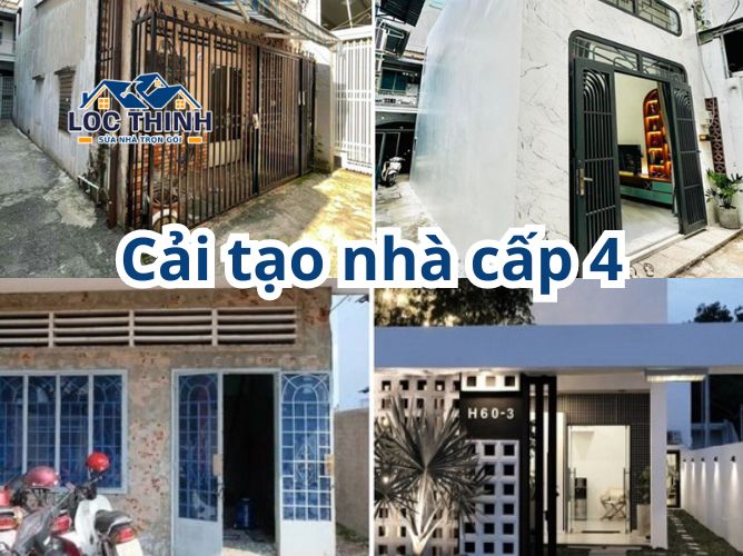 20+Phương án cải tạo nhà cấp 4 cũ đẹp tiết kiệm chi phí