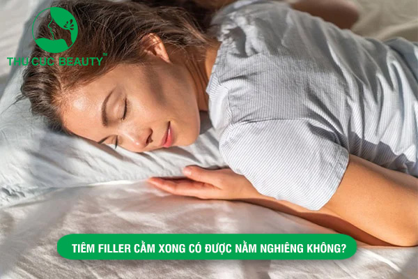 Tiêm filler cằm có được nằm nghiêng không? - Bệnh viện Thẩm Mỹ Thu Cúc