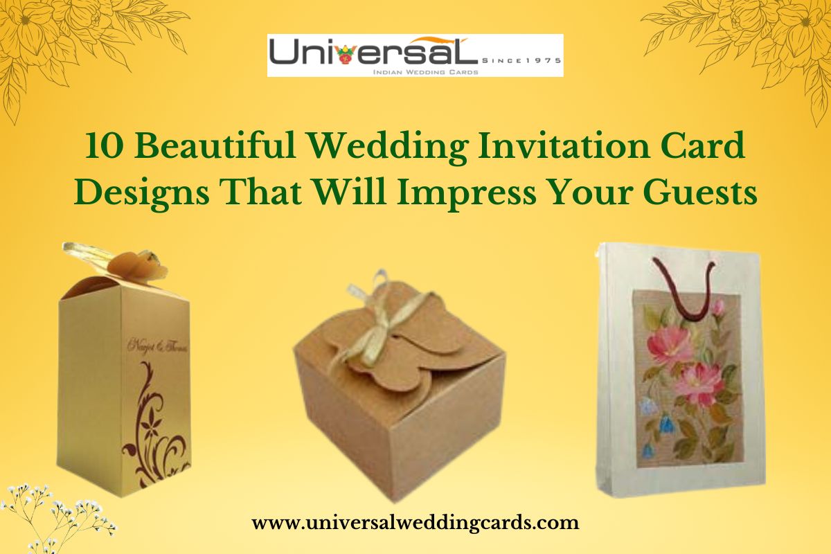 10 Beautiful Wedding Invitation Card Designs That Will Impress Your Guests