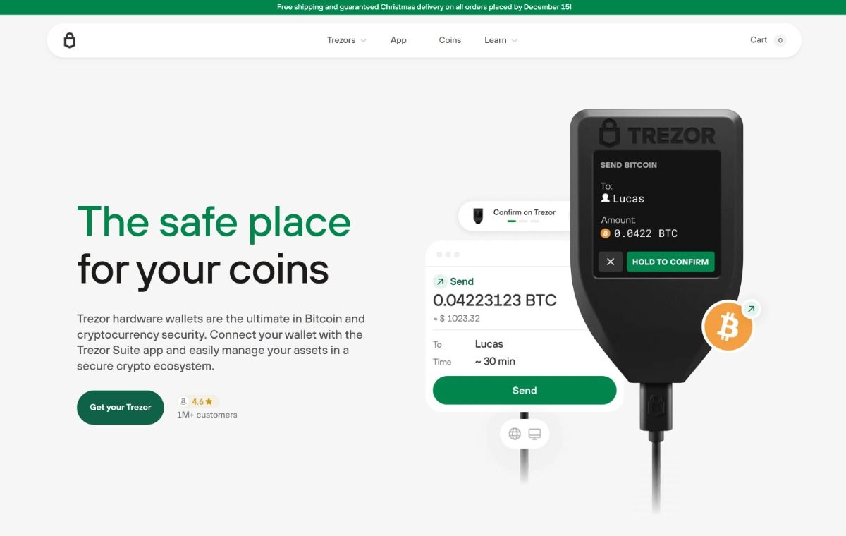 Trezor.io/Start® | Trezor Suite App (Official) | TreŽor