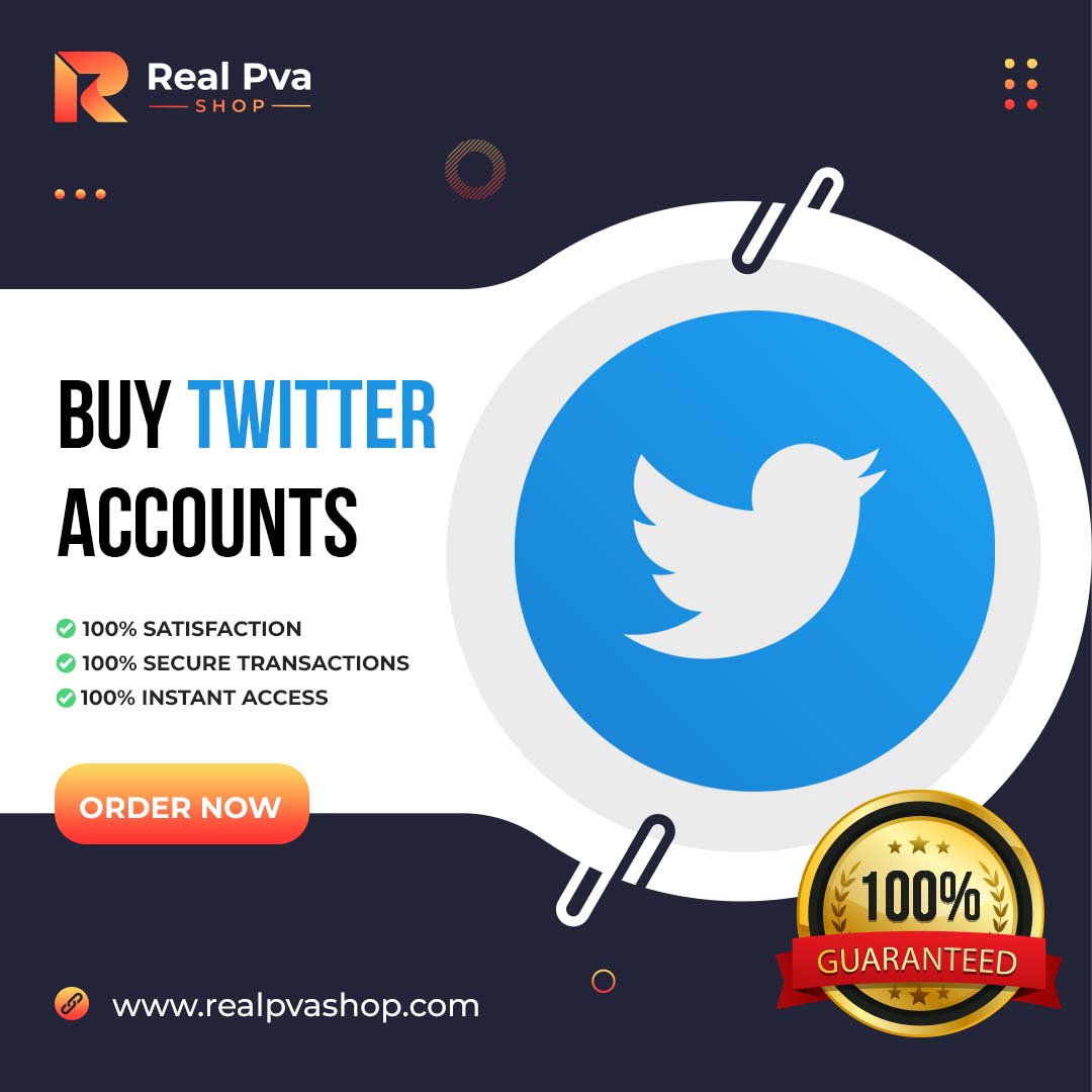 Buy Twitter Accounts - RealPvaShop