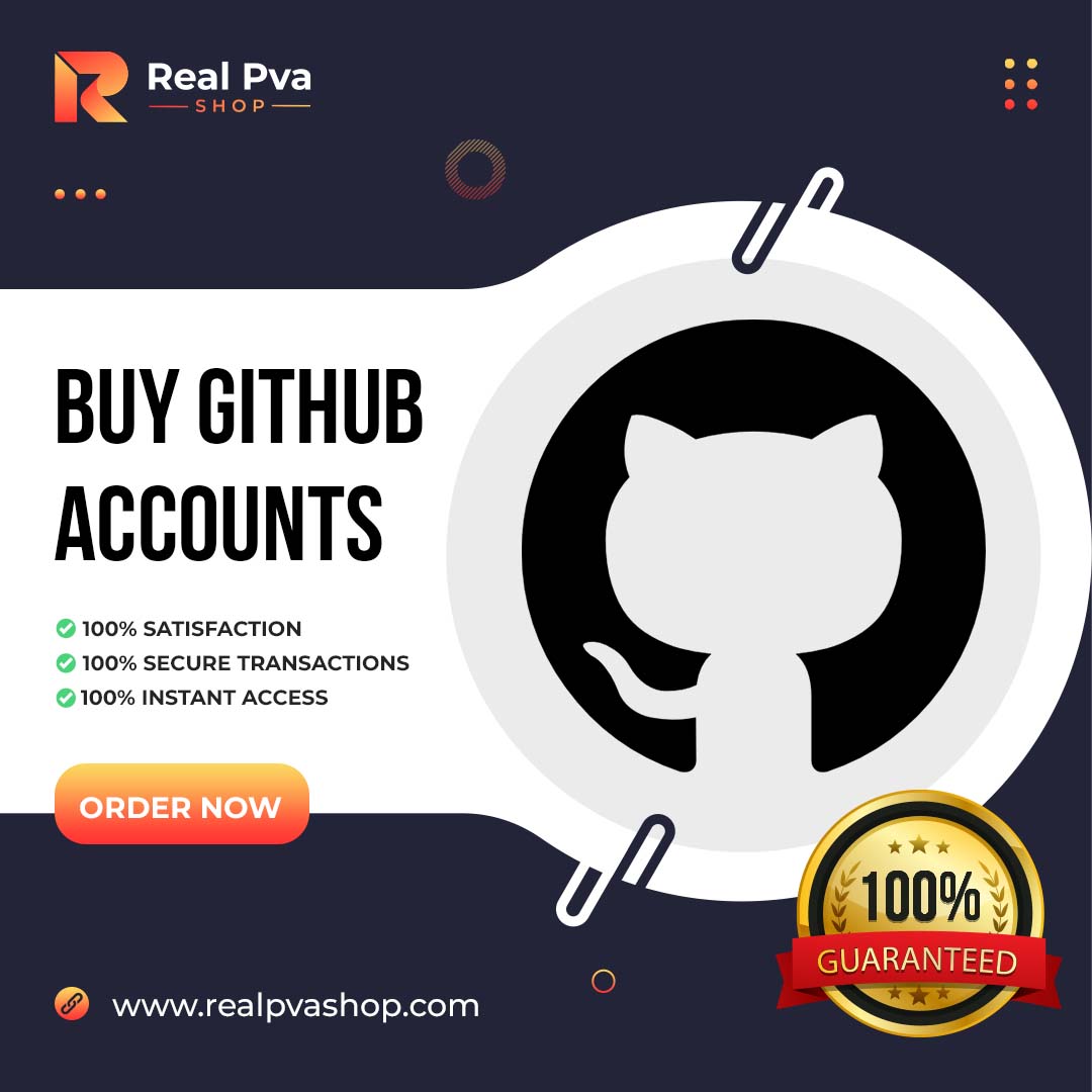 Buy GitHub Accounts - RealPvaShop