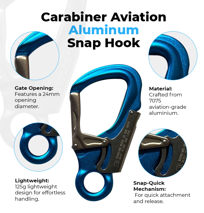 Snap Hook Carabiner Essential Outdoor Gear TrekkersPK Shop