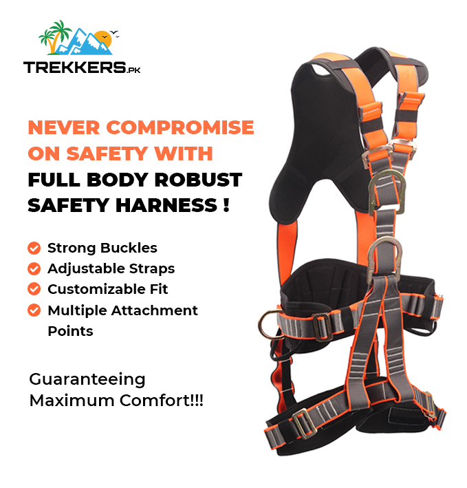 Full Body Robust Safety Harness - TrekkersPK Shop