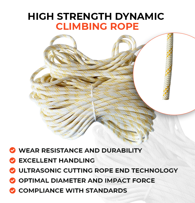 Dynamic Climbing Rope 9.2mm 50m - TrekkersPK Shop