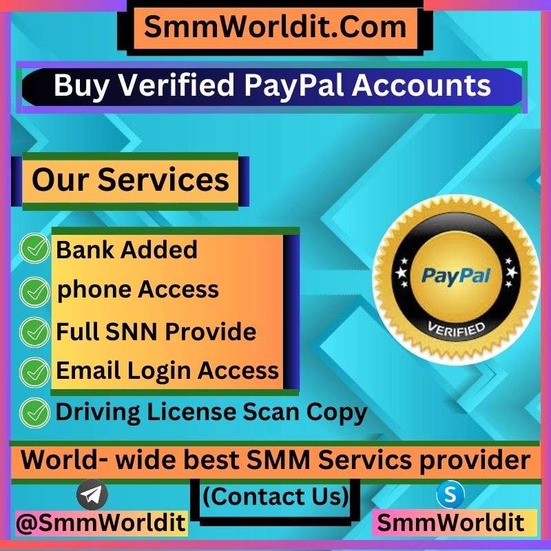 Buy Verified PayPal Accounts