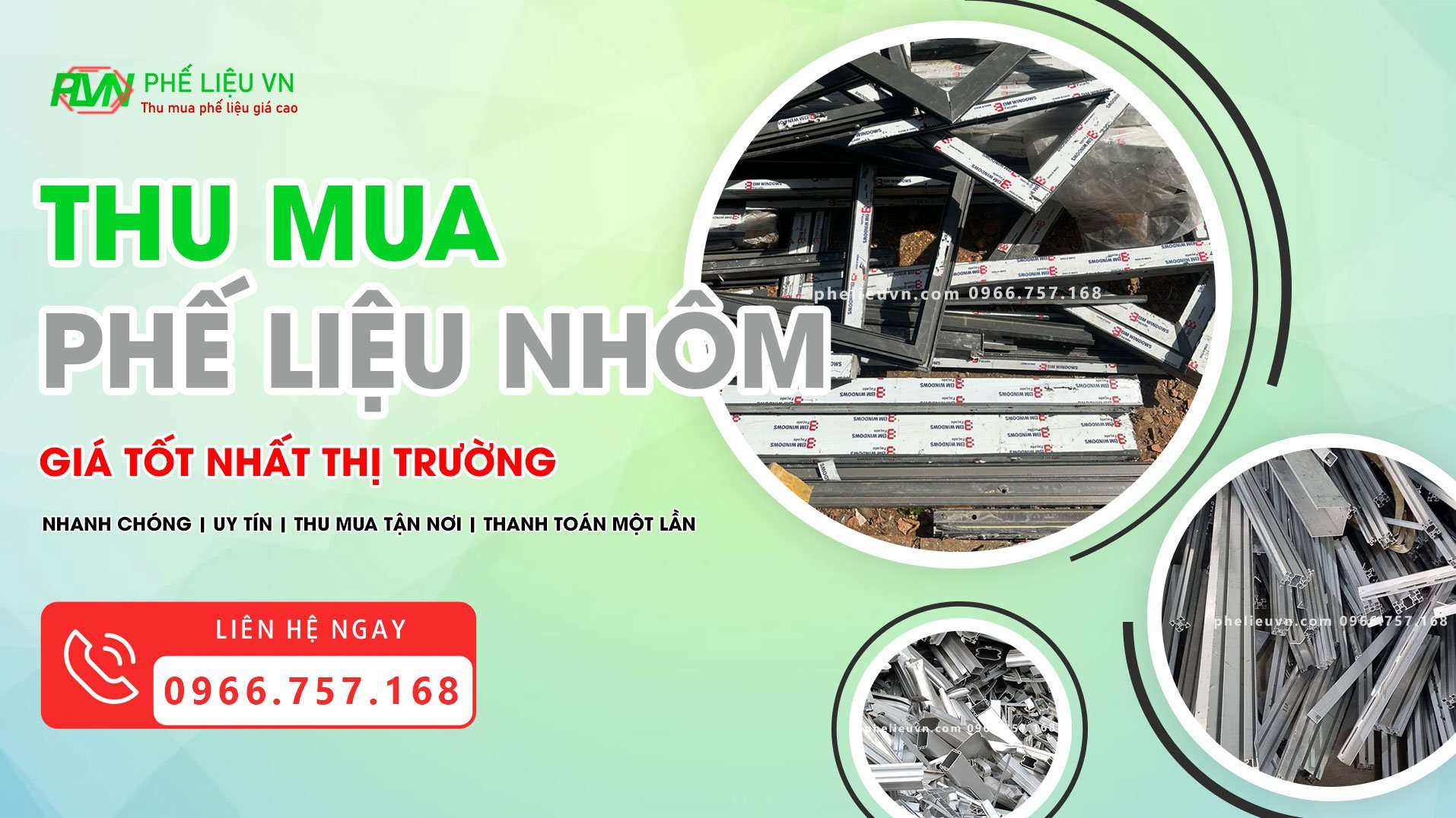 Thu mua phế liệu Nhôm