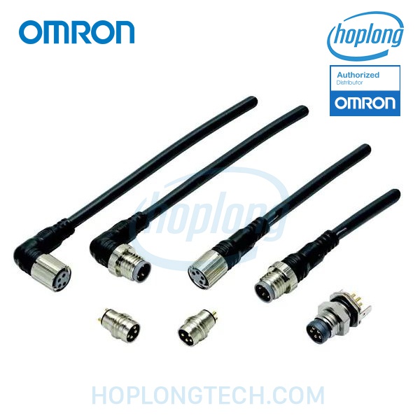 XS3W-M421-410-R Omron - 2 đầu thẳng - 4 pin-4 pin - 10m