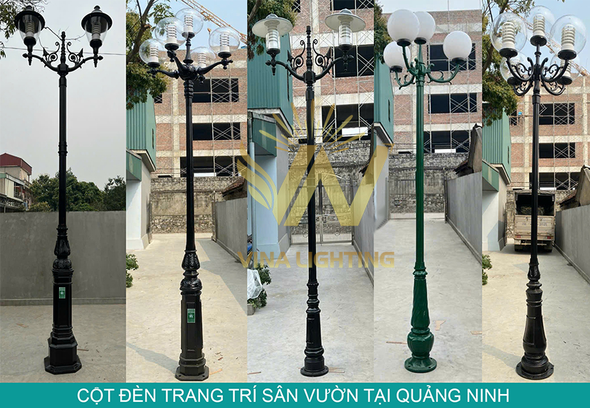 99 Mẫu cột đèn trang trí sân vườn tại Quảng Ninh đẹp