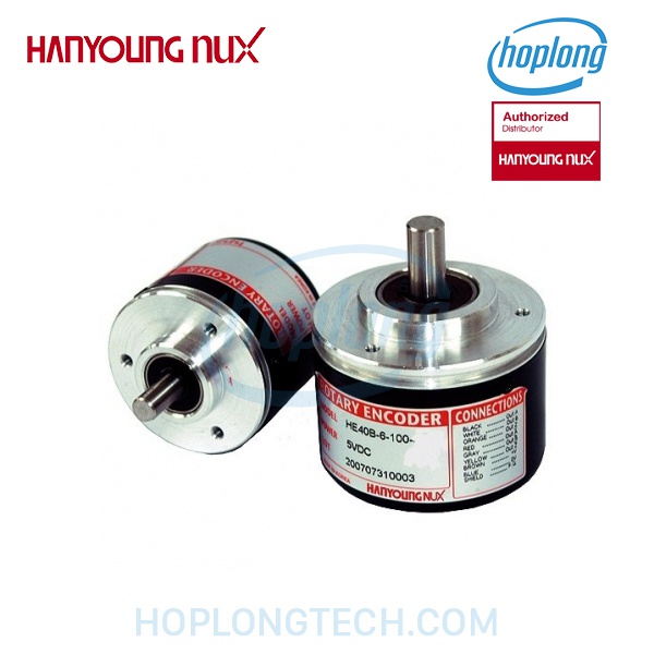 HE40B-6-60-3-O-5 Hanyoung - φ40mm, Trục φ6mm, 60P/R