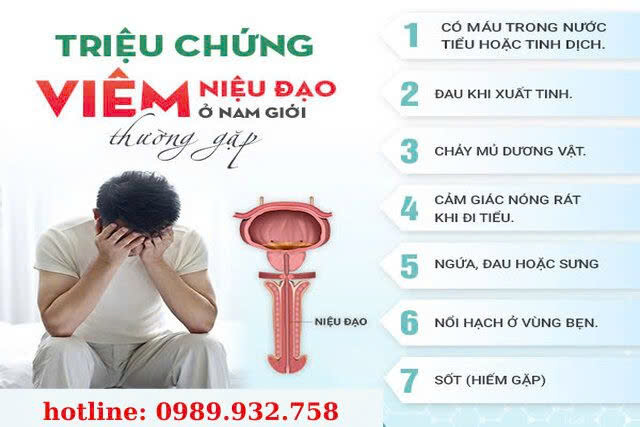 Triệu chứng viêm niệu đạo ở nam giới bạn đã biết?