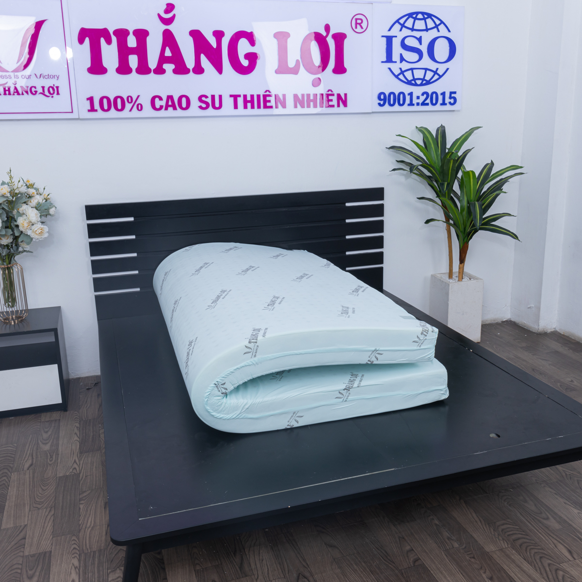 Nệm cao su hoạt tính Thắng Lợi 1m4 x 2m x 20cm - NỆM THẮNG LỢI