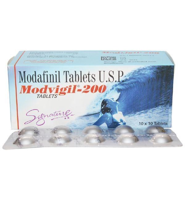 Modvigil 200 mg Tablet | Enhance Wakefulness and Focus