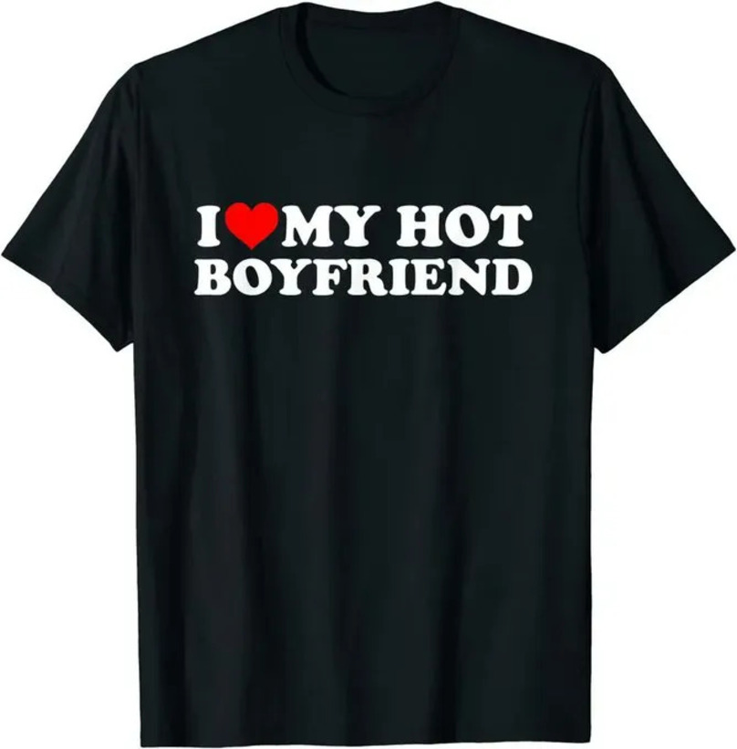 Top Styles of 'I Love My Boyfriend' Shirts to Show Your Love