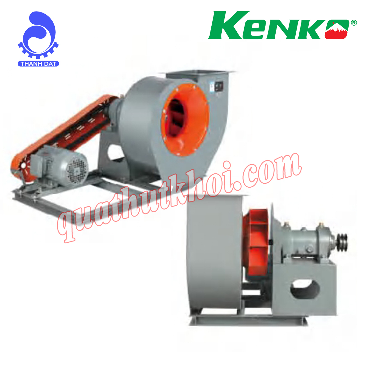 Quạt ly tâm hút khói PCCC KENKO 4KW 4-72C-4.5 | Báo giá quạt