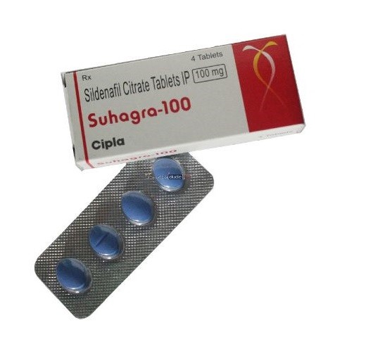 Suhagra 100 Mg Tablets ED Treatment for Men