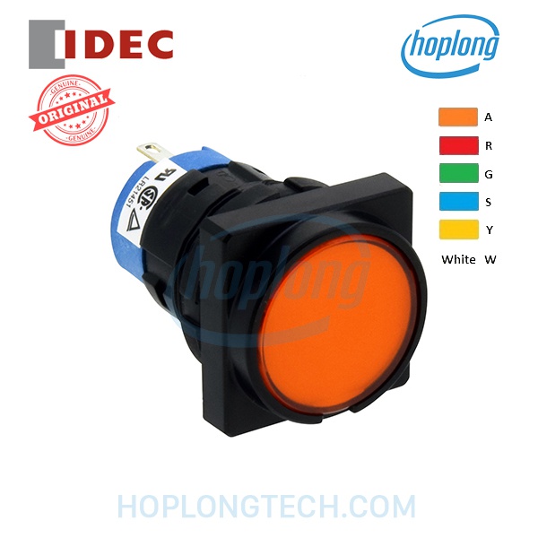 LW3P-14S IDEC - LW Series - Phi 22 - 24VAC/DC - Blue