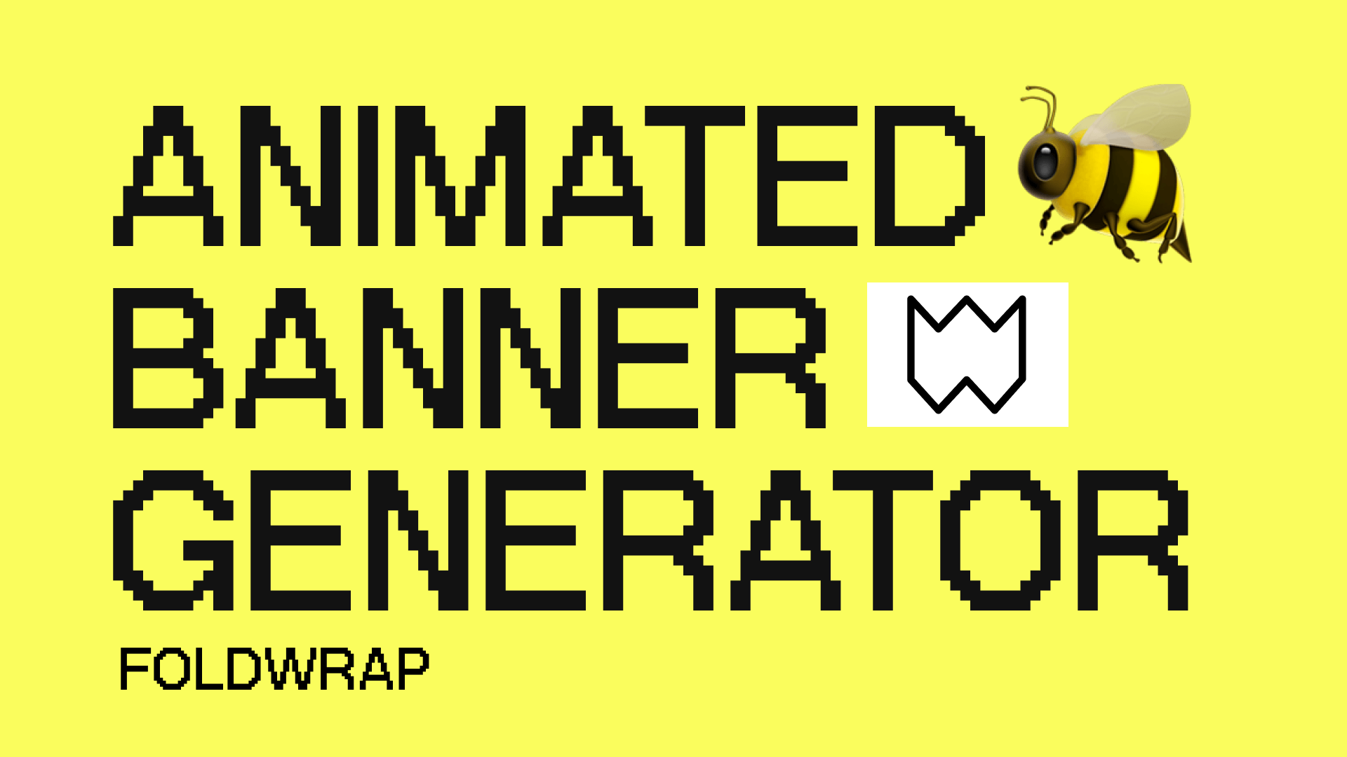 Automatic banners animation - Foldwrap