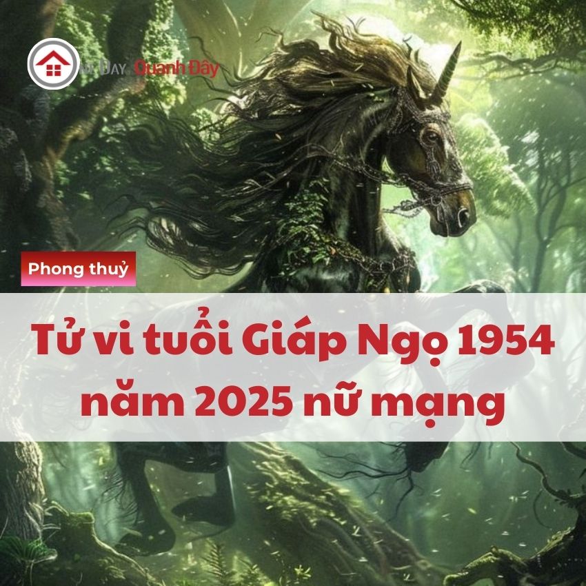 Tử Vi Tuổi Giáp Ngọ 1954 Năm 2025 Nữ Mạng - Bình Lặng Như Nước